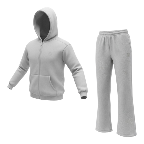 FREEDOM Heavyweight Hoodie and Pant Set Gray
