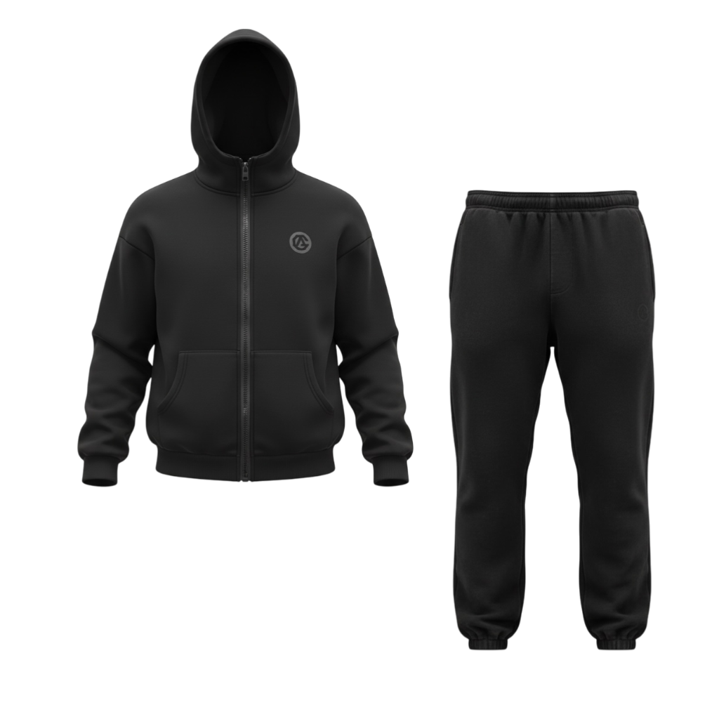 FREEDOM Hoodie and Jogger Set Black