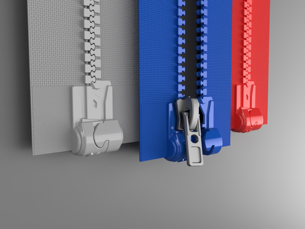 MagZip Top Stopped Round Base #5 Colors